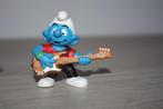 gitaar smurf , schleich 1997 , Peyo , als nieuw, Collections, Schtroumpfs, Enlèvement ou Envoi, Comme neuf, Schtroumpf Musicien