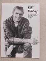 fotokaart zanger conferencier Bob Vrieling, Verzamelen, Muziek, Artiesten en Beroemdheden, Verzenden