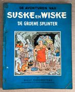 Suske en Wiske - De Groene Splinter - 1ste druk 1957, Boeken, Gelezen, Willy Vandersteen, Eén stripboek, Ophalen of Verzenden