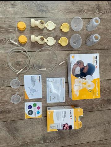 Medela Symphony dubbel afkolfset, weinig gebruikt + zakjes beschikbaar voor biedingen