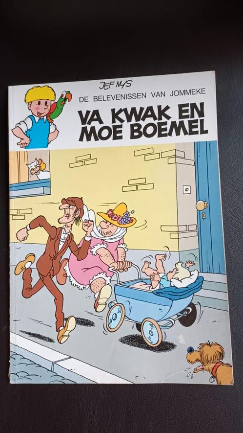Va Kwak en Moe Boemel, Boeken, Stripverhalen, Gelezen, Ophalen of Verzenden