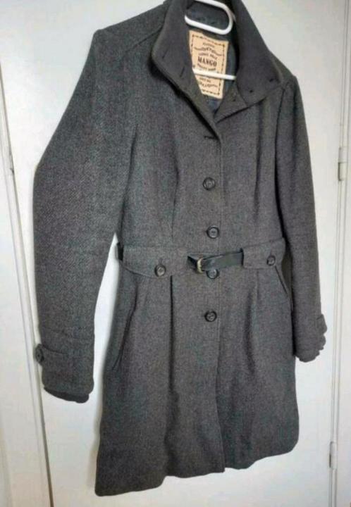 Magnifique manteau gris MANGO - taille M 40-42, Vêtements | Femmes, Vestes | Hiver, Gris, Enlèvement ou Envoi