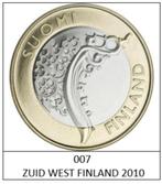 5 euro Finland 2010 Zuid West Finland, Postzegels en Munten, Munten | Europa | Euromunten, Ophalen of Verzenden, Finland, 5 euro