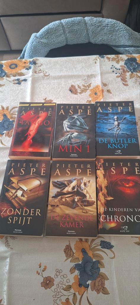 19 boeken Pieter Aspe, Boeken, Detectives, Ophalen of Verzenden