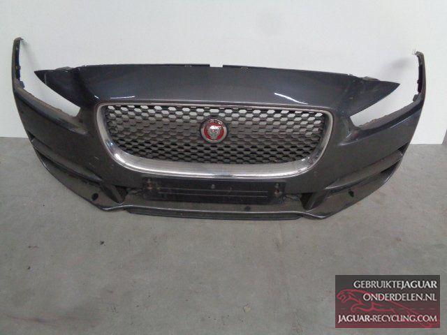 Voorbumper, gril en onderplaat Jaguar XE grijs T2N7604LML +, Auto-onderdelen, Carrosserie, Bumper, Jaguar, Voor, Gebruikt, Herkomst onderdeel bekend