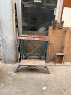 Werktafel, Doe-het-zelf en Bouw, Ophalen, Gebruikt, 70 tot 120 cm, Bankschroef