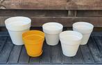 5 bloempotten Elho met ingebouwd waterreservoir, Tuin en Terras, Ophalen, Gebruikt, Rond