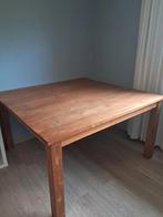 Tafel teak, Huis en Inrichting, Ophalen, Vierkant