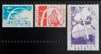 België: OBP 1147/49 ** Luchtbrug 1960., Postzegels en Munten, Postzegels | Europa | België, Ophalen of Verzenden, Orginele gom