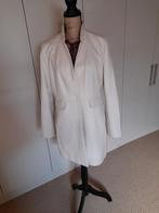 Elegante ecru beige mantel maat 44, Ophalen, Maat 42/44 (L), Beige
