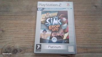 The Sims Erop Uit! - Playstation 2 beschikbaar voor biedingen