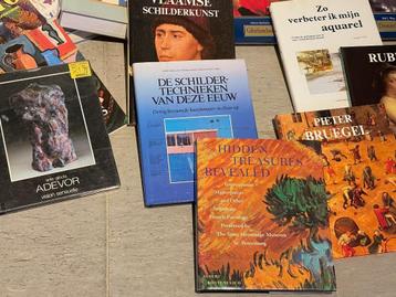 kunstboeken : aquarel, tekenen, schilderen beschikbaar voor biedingen