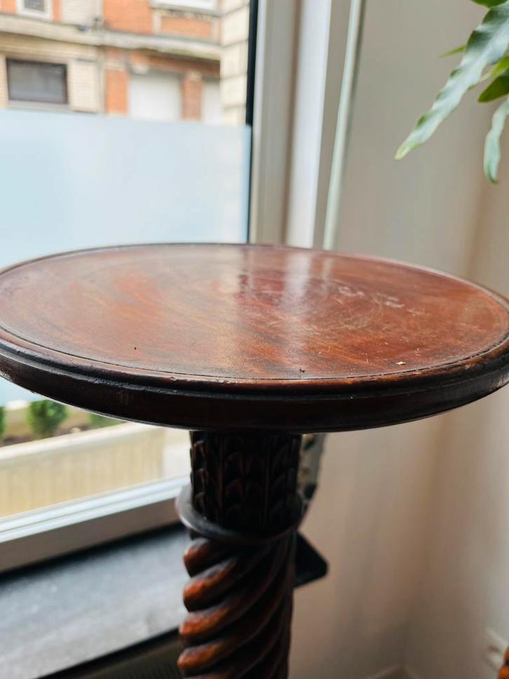 Pair of British Colonial Mahogany Torchères, Antiek en Kunst, Curiosa en Brocante, Ophalen