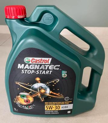 Motorolie Castrol Magnatec stop-start 5W30  A3/B4 5L beschikbaar voor biedingen