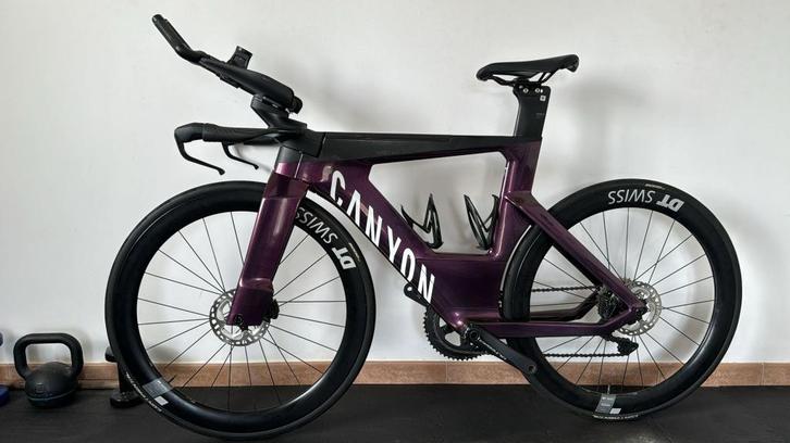 Canyon Speedmax CF SLX 8 disc Di2 2021, Fietsen en Brommers, Fietsen | Racefietsen, Zo goed als nieuw, Heren, Overige merken, 10 tot 15 versnellingen
