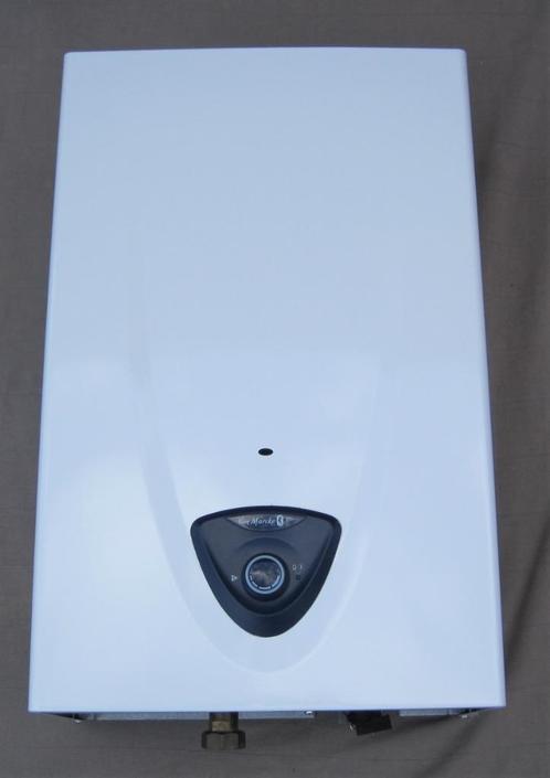 Modulerende waterverwarmer GO van Van Marcke, Doe-het-zelf en Bouw, Chauffageketels en Boilers, Gebruikt, Geiser, Aardgas, Minder dan 20 liter