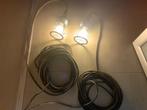 2 nieuwe looplampen met spaarlamp, Ophalen, Nieuw, 50 tot 200 watt, Lamp met armatuur