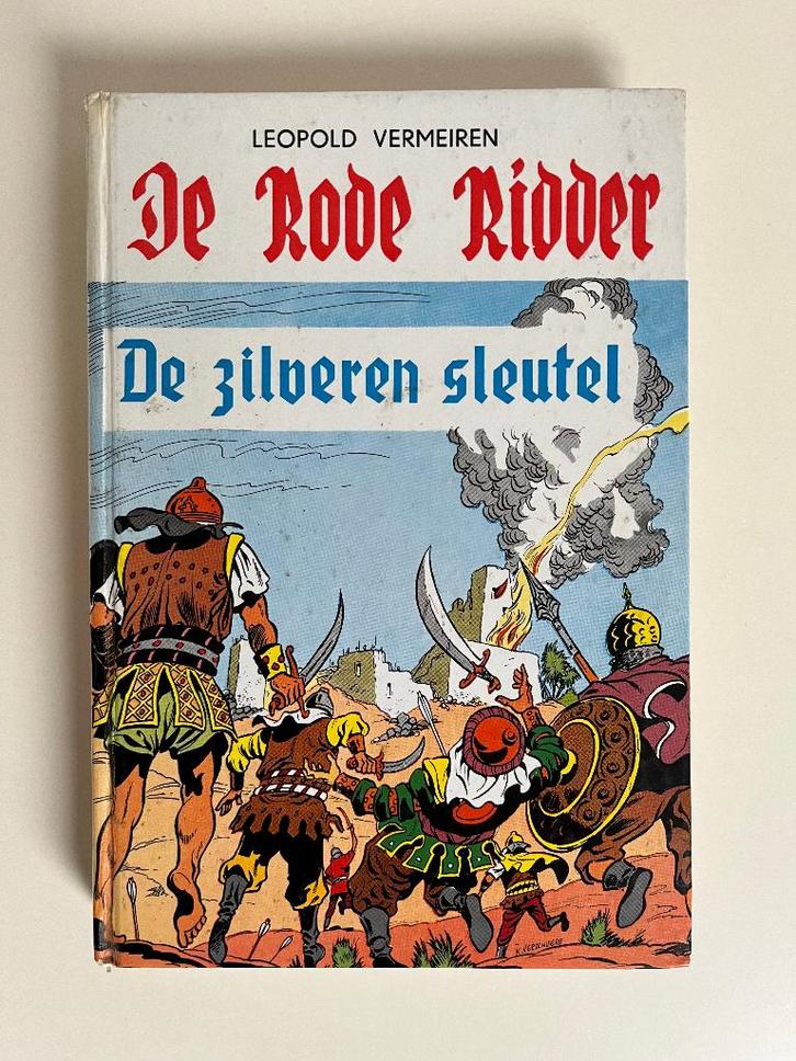 De Rode Ridder - L. Vermeiren - De Zilveren Sleutel - 1edruk, Boeken, Stripverhalen, Verzenden