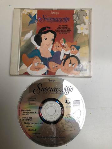 CD sneeuwwitje en de 7 dwergen: verhaal en liedjes, Enlèvement ou Envoi, Utilisé, Fable ou Conte (de fées)