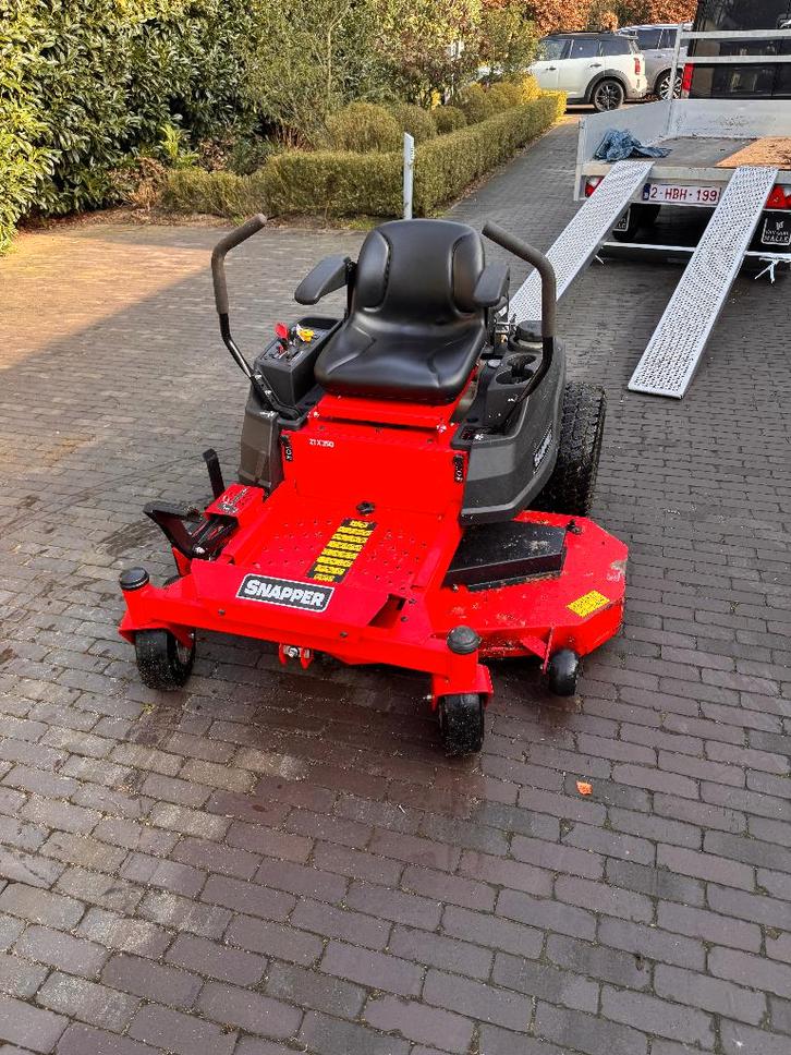 Zitmaaier zero turn PRO, Tuin en Terras, Zitmaaiers, Gebruikt, 120 cm of meer, Elektrische starter, Mulchfunctie, Ophalen