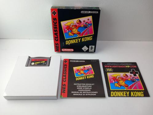 Donkey Kong (NES CLASSICS) (GBA), Consoles de jeu & Jeux vidéo, Jeux | Nintendo Game Boy, Utilisé, Plateforme, 1 joueur, À partir de 3 ans