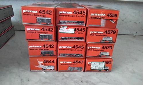 PRIMEX-WAGENS, Hobby en Vrije tijd, Modeltreinen | H0, Zo goed als nieuw, Wagon, Lima, Ophalen of Verzenden