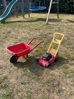 Kindergrasmachine + kinderkruiwagen - gratis, Kinderen en Baby's, Ophalen, Gebruikt