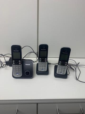 Telefoon set 3x Panasonic