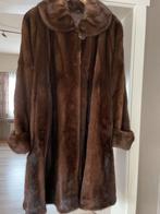 Echte nertsmantel maat 46 ., Kleding | Dames, Jassen | Winter, Ophalen, Zo goed als nieuw, Maat 46/48 (XL) of groter