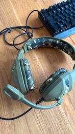 Gaming head set konix camouflage, Ophalen, Zo goed als nieuw