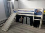 Lit toboggan bois blanc 90x200, Gebruikt