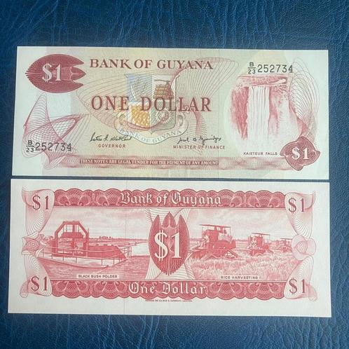Guyana - 1 Dollar 1991 - Pick 21f - UNC, Postzegels en Munten, Bankbiljetten | Afrika, Los biljet, Overige landen, Ophalen of Verzenden
