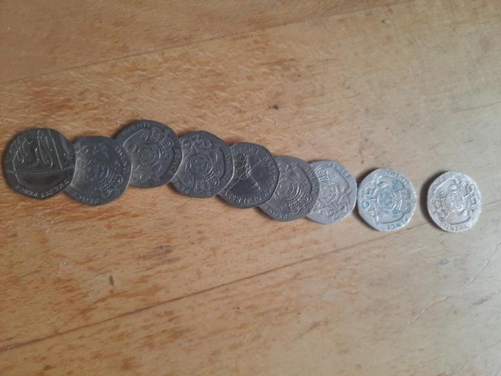 Engelse valuta, Postzegels en Munten, Munten | Europa | Euromunten, Losse munt, Overige waardes, Overige landen, Ophalen of Verzenden