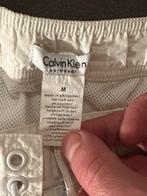Exclusieve zwembroek Calvin Klein in perfecte staat, Calvin Klein, Maat 48/50 (M), Wit, Overige typen