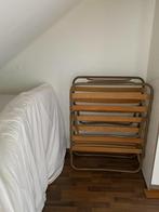 Plooibed met matras, Huis en Inrichting, Slaapkamer | Bedden, Ophalen, 90 cm, Eenpersoons, Zo goed als nieuw