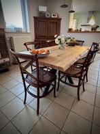 4 chaises bistrot - nouveau prix, Maison & Meubles, Chaises, Brun, Enlèvement, Bois, Bistrot