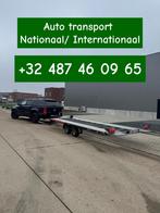 Transport de voitures à Anvers, Enlèvement