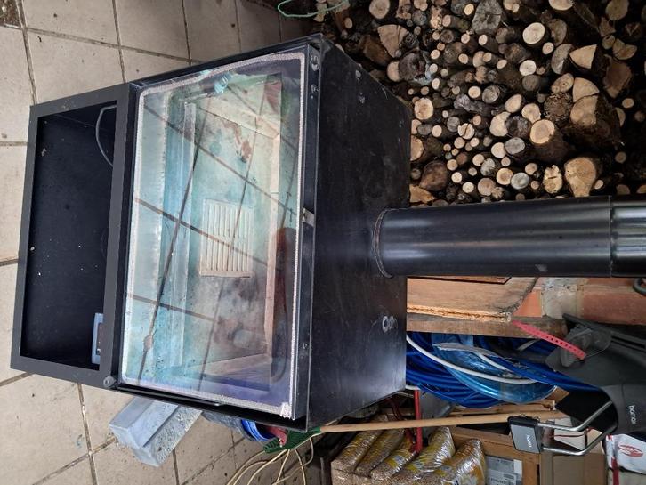 Poêle a bois, Huis en Inrichting, Kachels, Gebruikt, Vrijstaand, Houtkachel, Hout, Ophalen