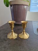 Set vintage kandelaars / kaarsenhouders, Ophalen of Verzenden