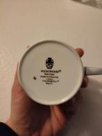 Wedgewood bone china, 2 kopjes + schoteltjes, Ophalen of Verzenden, Zo goed als nieuw, Porselein