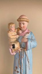 Heiligenbeeldje biscuit, Antiek en Kunst, Antiek | Religieuze voorwerpen, Ophalen of Verzenden