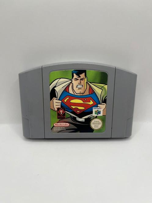 Superman N64 Game - Original Pal Version Nintendo 64 Tested, Games en Spelcomputers, Games | Nintendo 64, Gebruikt, Avontuur en Actie