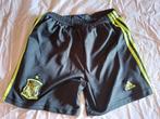 short nylon sport voetbal mt 8-10j zwart fluo groen Adidas, Kinderen en Baby's, Kinderkleding | Maat 134, Ophalen of Verzenden