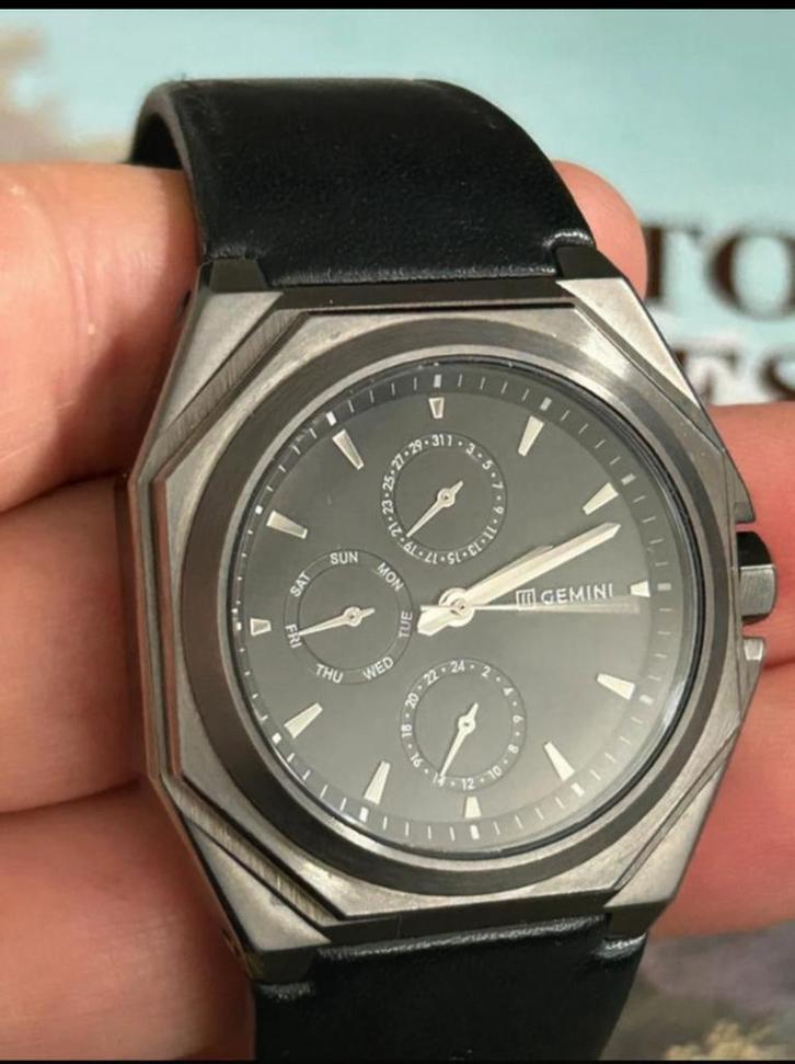 Montre Gemini Quartz pour homme, Bijoux, Sacs & Beauté, Montres | Hommes, Comme neuf, Enlèvement ou Envoi