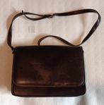 Vintage handtas, Handtassen en Accessoires, Tassen | Damestassen, Ophalen, Zo goed als nieuw, Bruin, Handtas