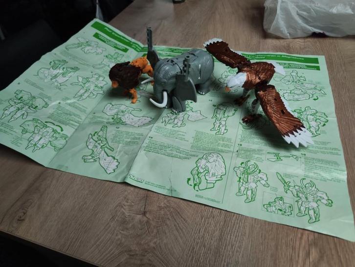Transformers Beast Wars Animutanten (Kenner 1997), Verzamelen, Transformers, Zo goed als nieuw, Overige generaties, Overige rassen