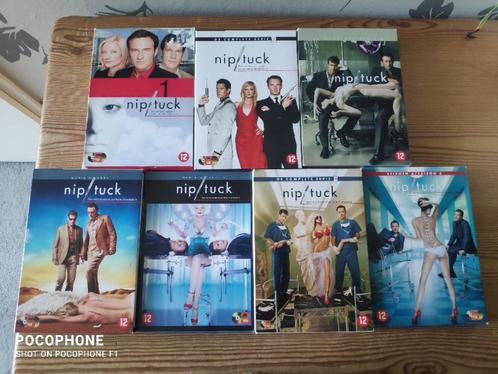 Nip Tuck - De Complete Collectie 1 t/m 6., CD & DVD, DVD | TV & Séries télévisées, Comme neuf, Action et Aventure, Coffret, Tous les âges