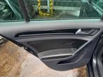 PANNEAU DE PORTE ARRIÈRE GAUCHE Volkswagen Golf VII (AUA), Utilisé, Volkswagen