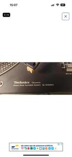 Platine technics 1210 mk2 nickel, Enlèvement, Comme neuf, Technics