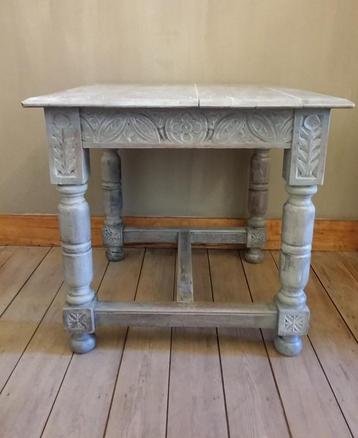 Table d'appoint - chêne Cotswolds super robuste style DREW disponible aux enchères